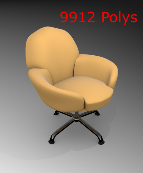 3d model pack 7 chairs - 7 modern chairs pack... by TotexArtz